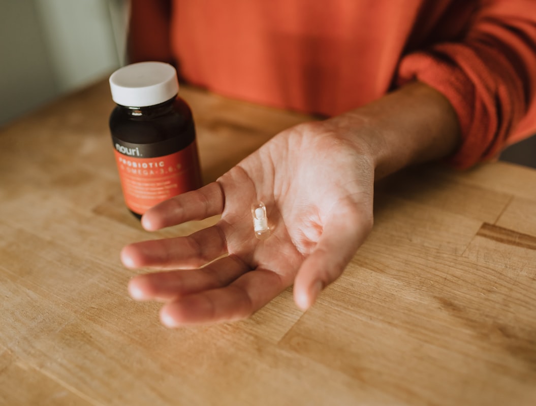 Man reviewing supplement information